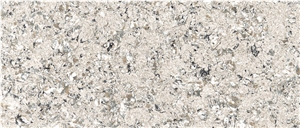 Brown Decorative Pattern Quartz Kitchen Countertop,