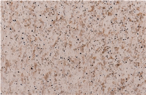 Brown Multi Color Quartz Kitchen Countertop