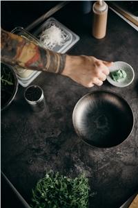 Cararra Black Quartz Kitchen Slab Cararra Black Quartz Kitchen Slab