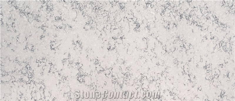 Carrara Bianco White Quartz Stone Slab