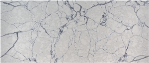 Carrara White Quartz Stone Slabs Carrara White Quartz Stone Slabs