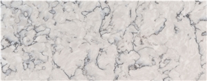 Decorative Pattern Quartz Slab