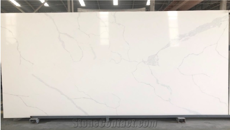 Grey Veining Quartz Slabs