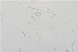 Ice White Pattern Quartz Slabs
