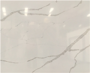 Ivory Calacatta Quartz Slabs