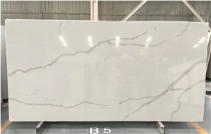 Ivory Calacatta Quartz Slabs