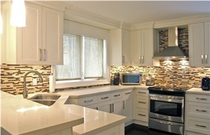 Ivory Cream Pure Solid Quartz