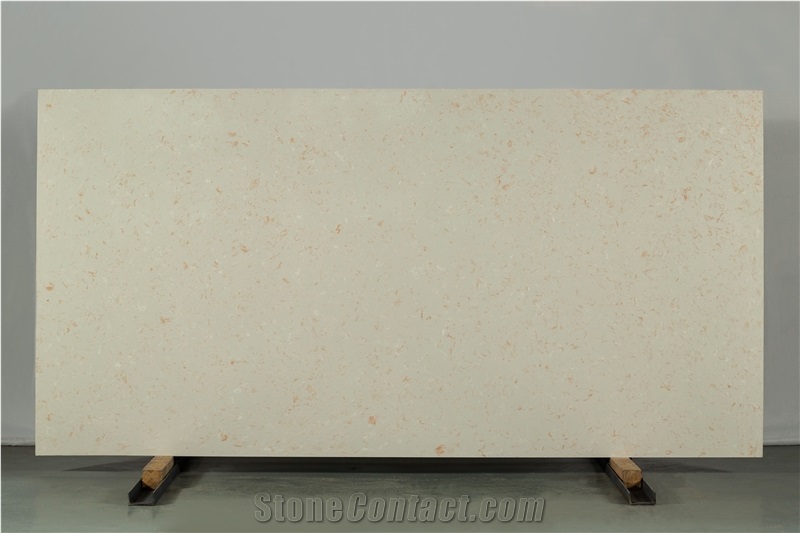 Misty Carrara Quartz Slabs
