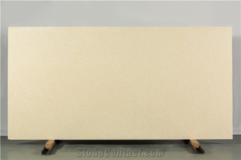 Multi Colour Beige Quartz Slabs