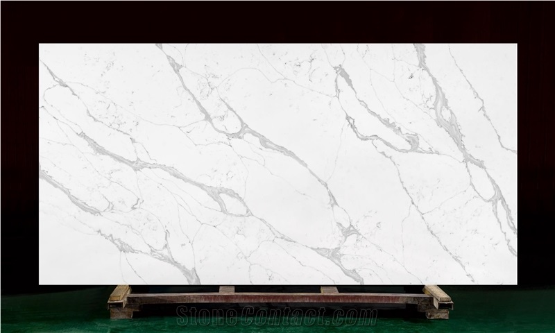 New Calacatta Quartz Slabs