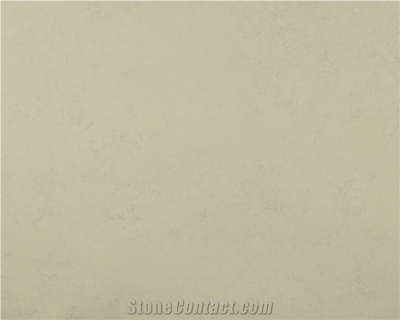 Parchment White Pattern Quartz Slabs