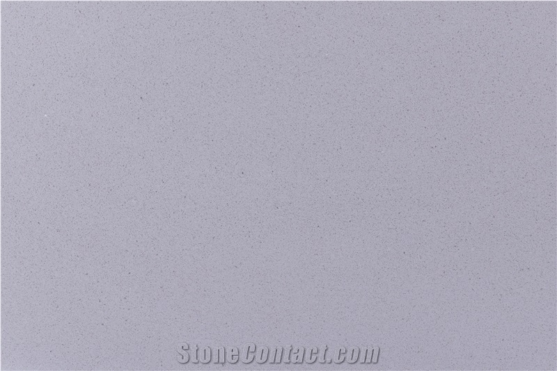 Pure Silver Quartz Slabs