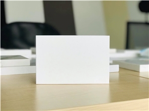 Pure White Color Quartz Stone Slabs