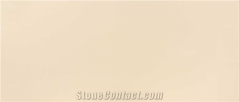 White Cream Quartz Stone Slab