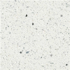 White Star Galaxy Quartz Stone Slab