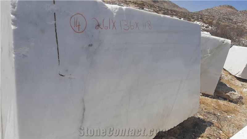 Namibia White Marble Blocks, African White Marble Blocks