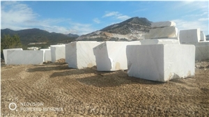 Sivec Yugoslavia White Marble Blocks
