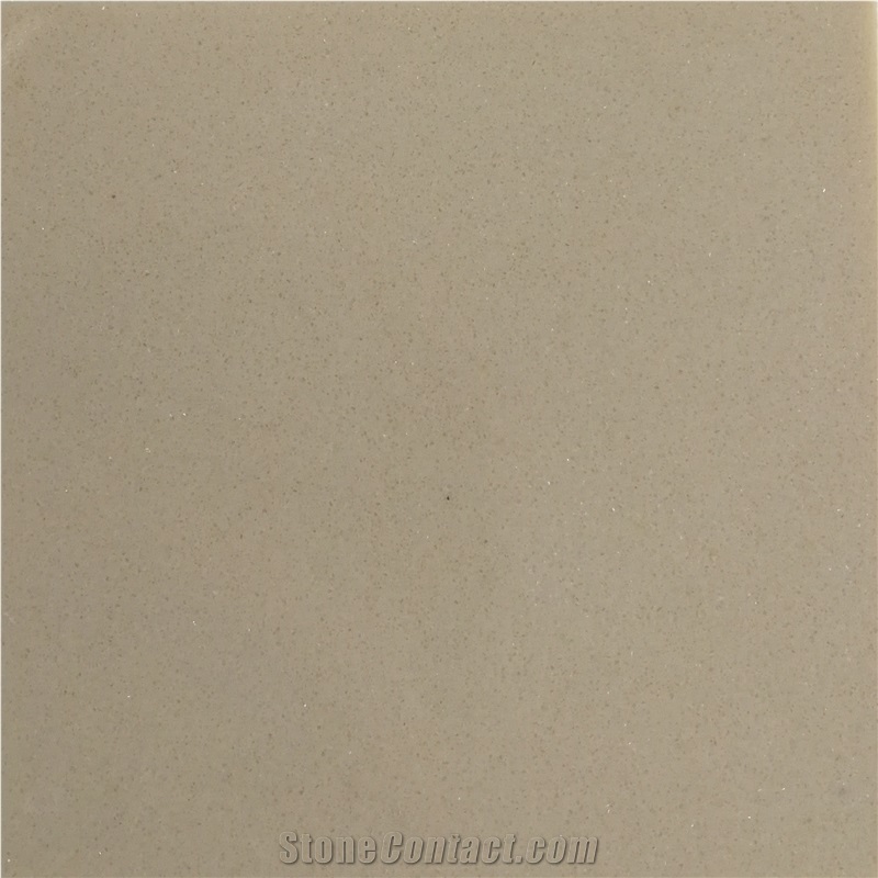 Pure Beige Engineered Marble Slab for Vanity Top