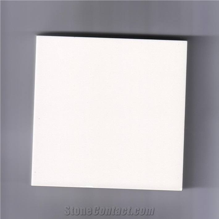 Super White Engineered Marble Wall Tile