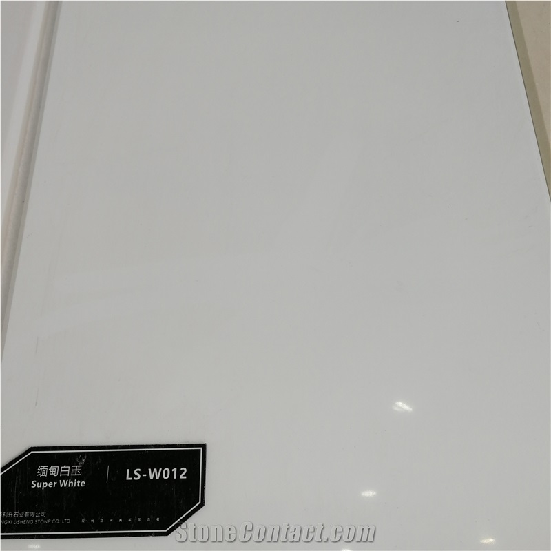 Super White Engineered Marble Wall Tile
