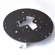 Htc 270mm Bush Hammering Roller Plate with 3 Rollers