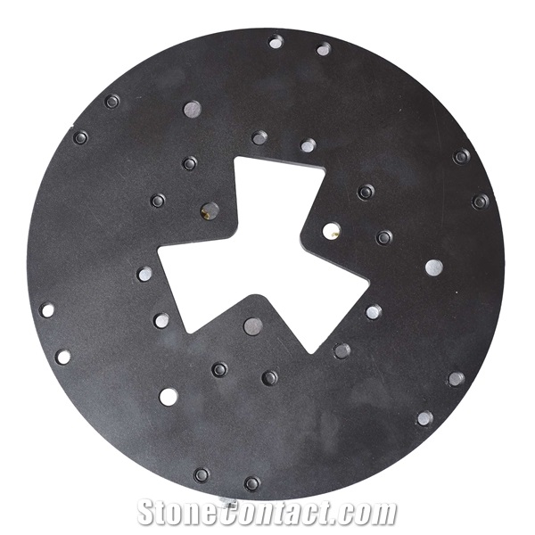 Htc 270mm Bush Hammering Roller Plate with 3 Rollers