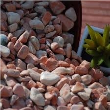 Tumbled Pink Pebble Stone from Vietnam Shc Group
