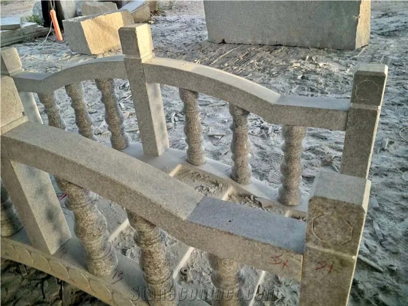 Customized Villa Stone Bridge with Railing Fence