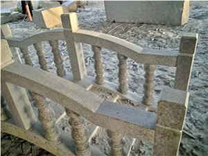 Customized Villa Stone Bridge with Railing Fence Customized Villa Stone Bridge with Railing Fence