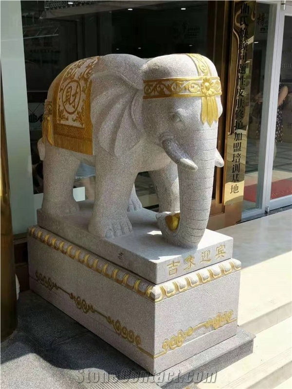 Temple Decoration Animal Sculpture Granite Statues