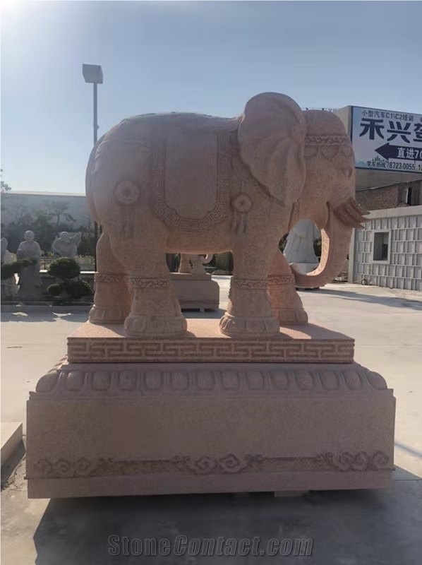 Temple Decoration Animal Sculpture Granite Statues