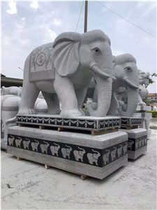 Temple Decoration Animal Sculpture Granite Statues