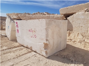 Beige Travertine (Vein Cut and Cross Cut) Slabs