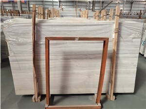 Greece Striato Argento Nestos Beige Marble Slab