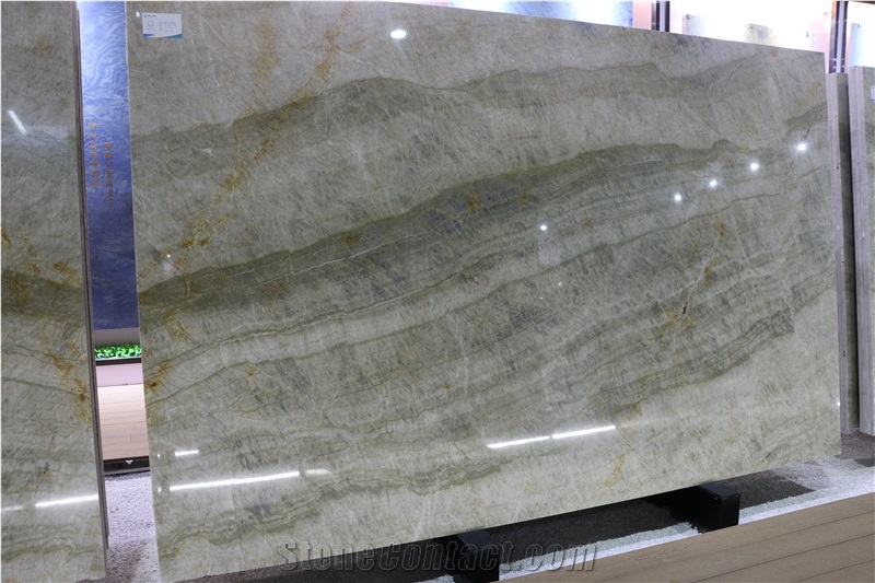 Taj Mahal Madre Perola Nature Quartzite Slabs