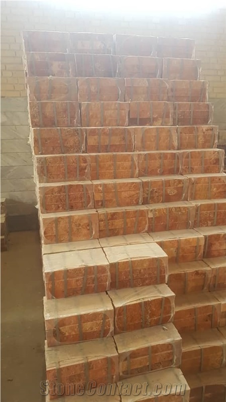Orange Guillotine Wall Cladding Panels