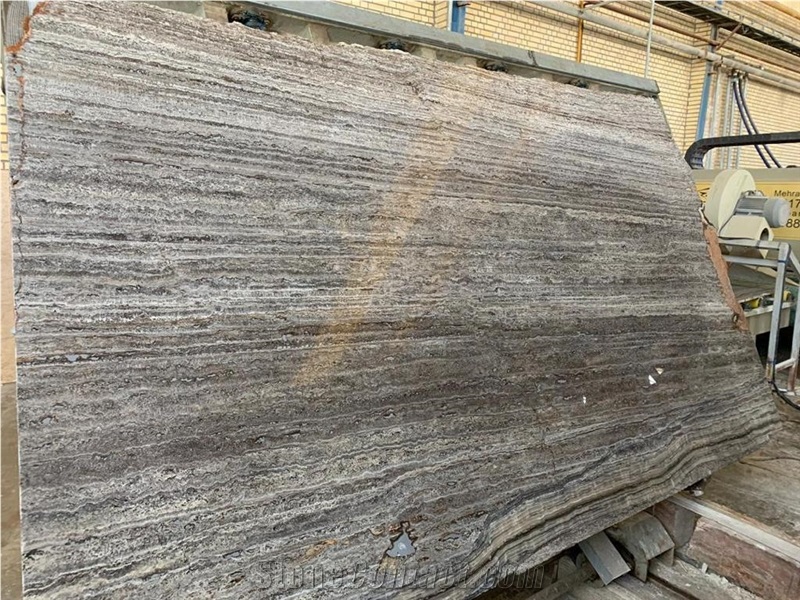 Persian Silver Travertine Blocks