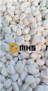 Viet Nam White Tumbled Pebble Stone