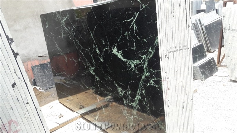 Spider Green Marble Tiles