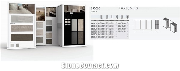Stone and Ceramic Tile Display Stand