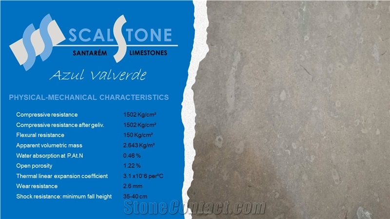Azul Valverde Limestone Blocks