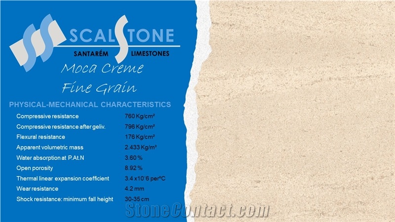 Moca Creme Fine Grain Limestone Blocks