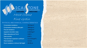 Moca Creme Fine Grain Limestone Blocks