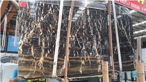 Afghan Nero Portoro Marble,Dehnow Marble