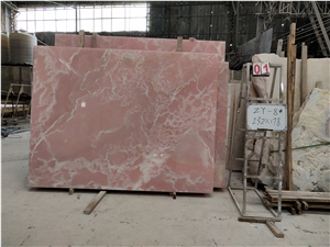 Afghan Pink Onyx Slab