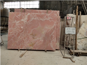 Afghan Pink Onyx Slab