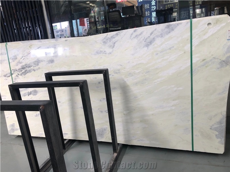 Arctic Blue Sky Marble Slab