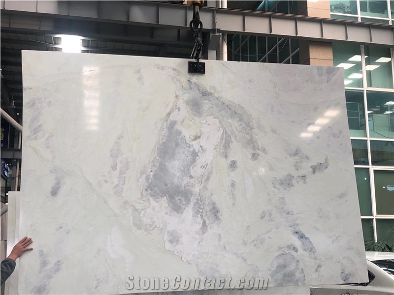 Arctic Blue Sky Marble Slab