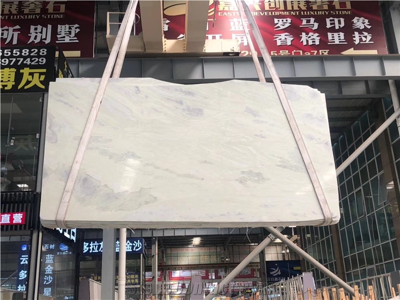 Arctic Blue Sky Marble Slab