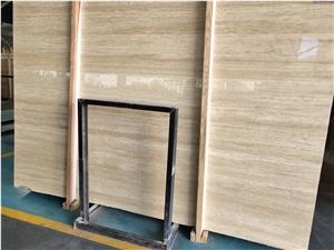 Beige Travertine for External Wall Tile
